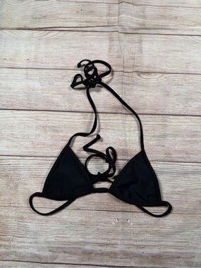Tinye Black Triangle Bikini Top - Women Swim
